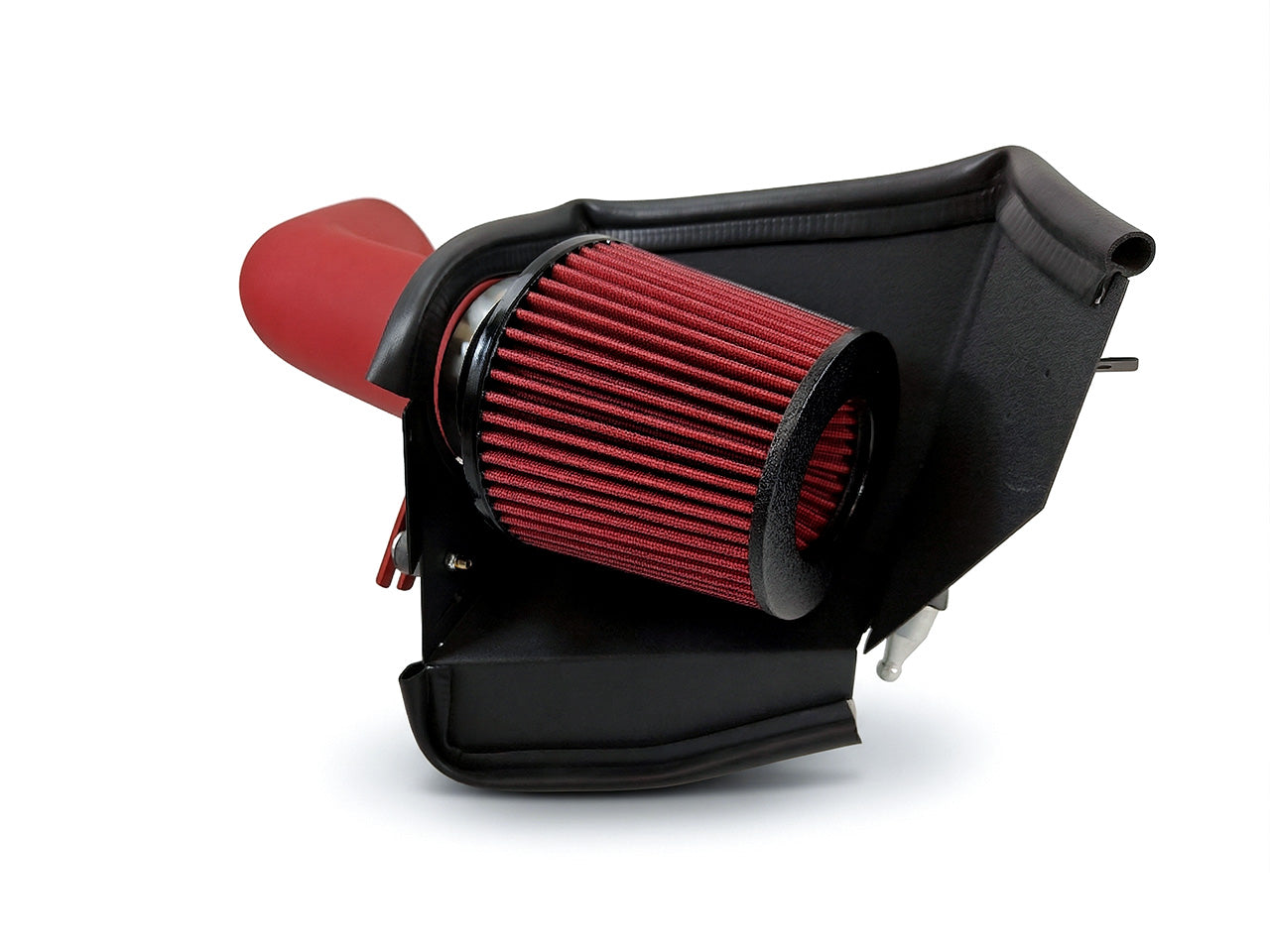2014-2016 BMW 435i F32 F33 F36 N55 3.0L Turbo Cold Air Intake - Wrinkle Red