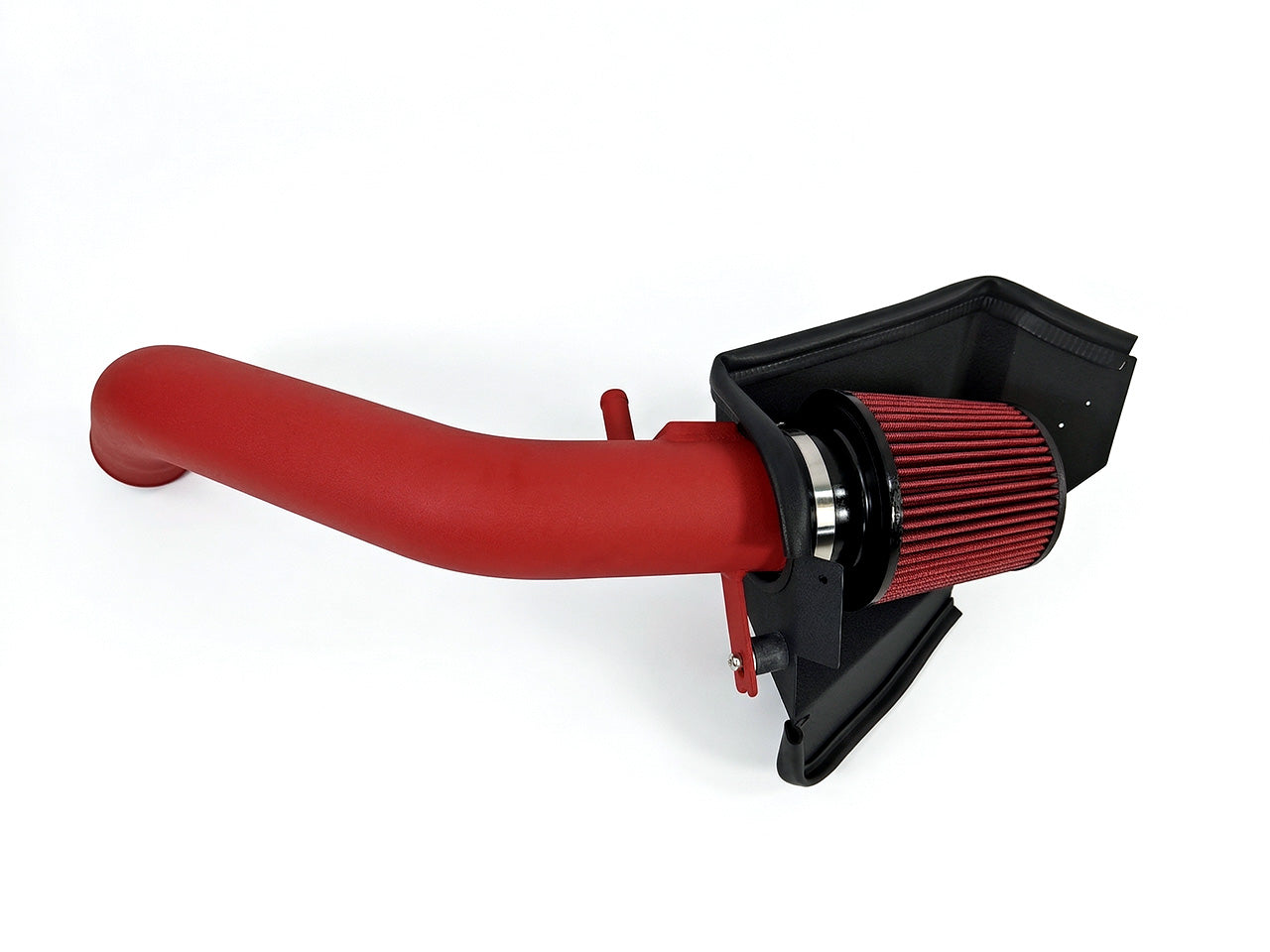 2014-2016 BMW 435i F32 F33 F36 N55 3.0L Turbo Cold Air Intake - Wrinkle Red