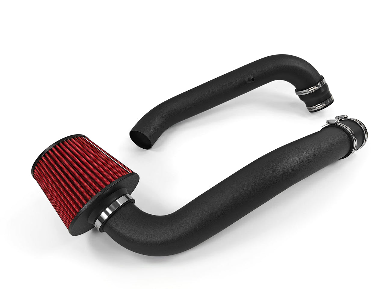 1996-2000 Honda Civic 1.6L CX DX LX Cold Air Intake Kit Wrinkle Black