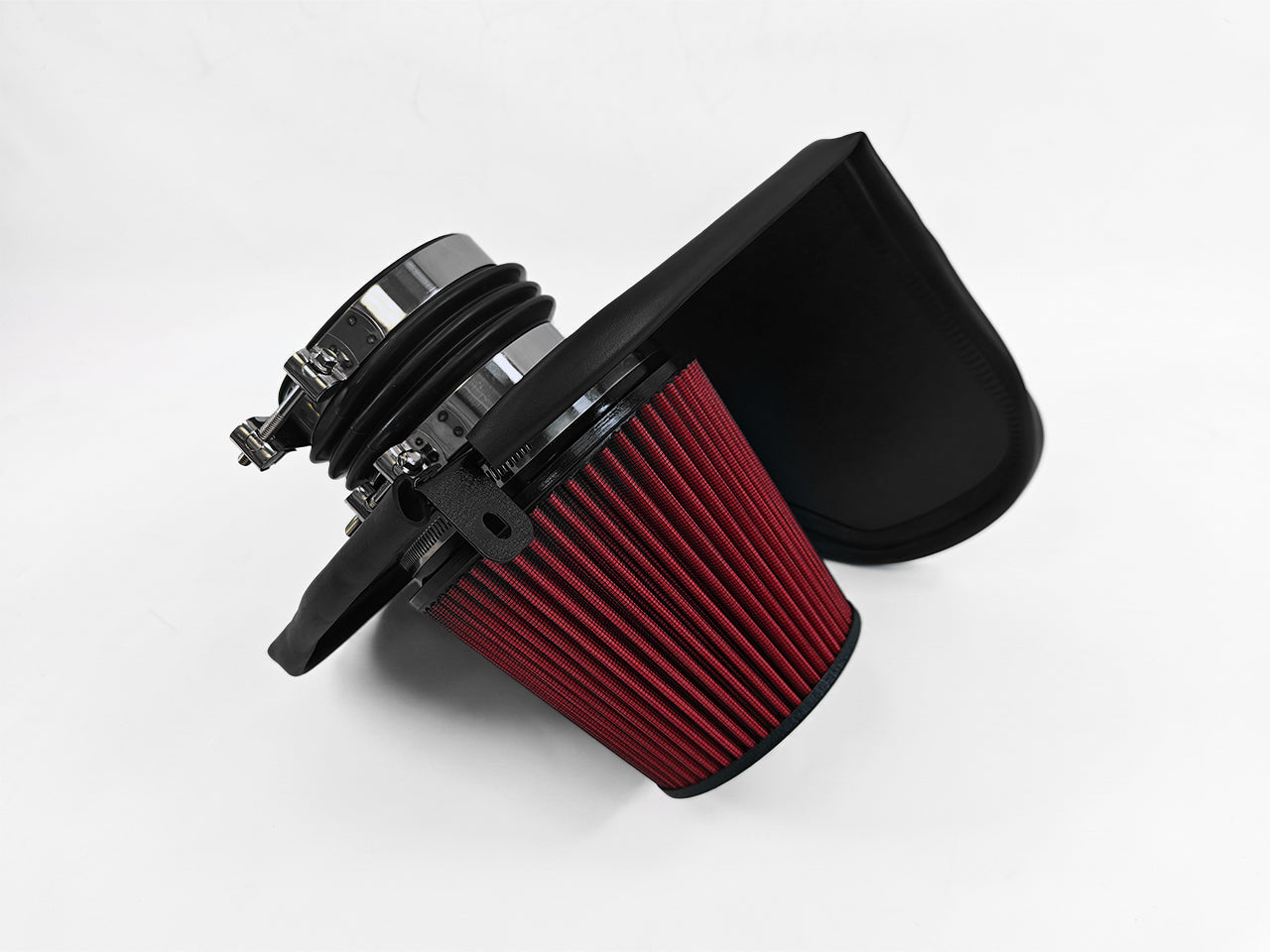 2005-2010 Chrysler 300 5.7L 6.1L V8 Air Intake Kit Wrinkle Black