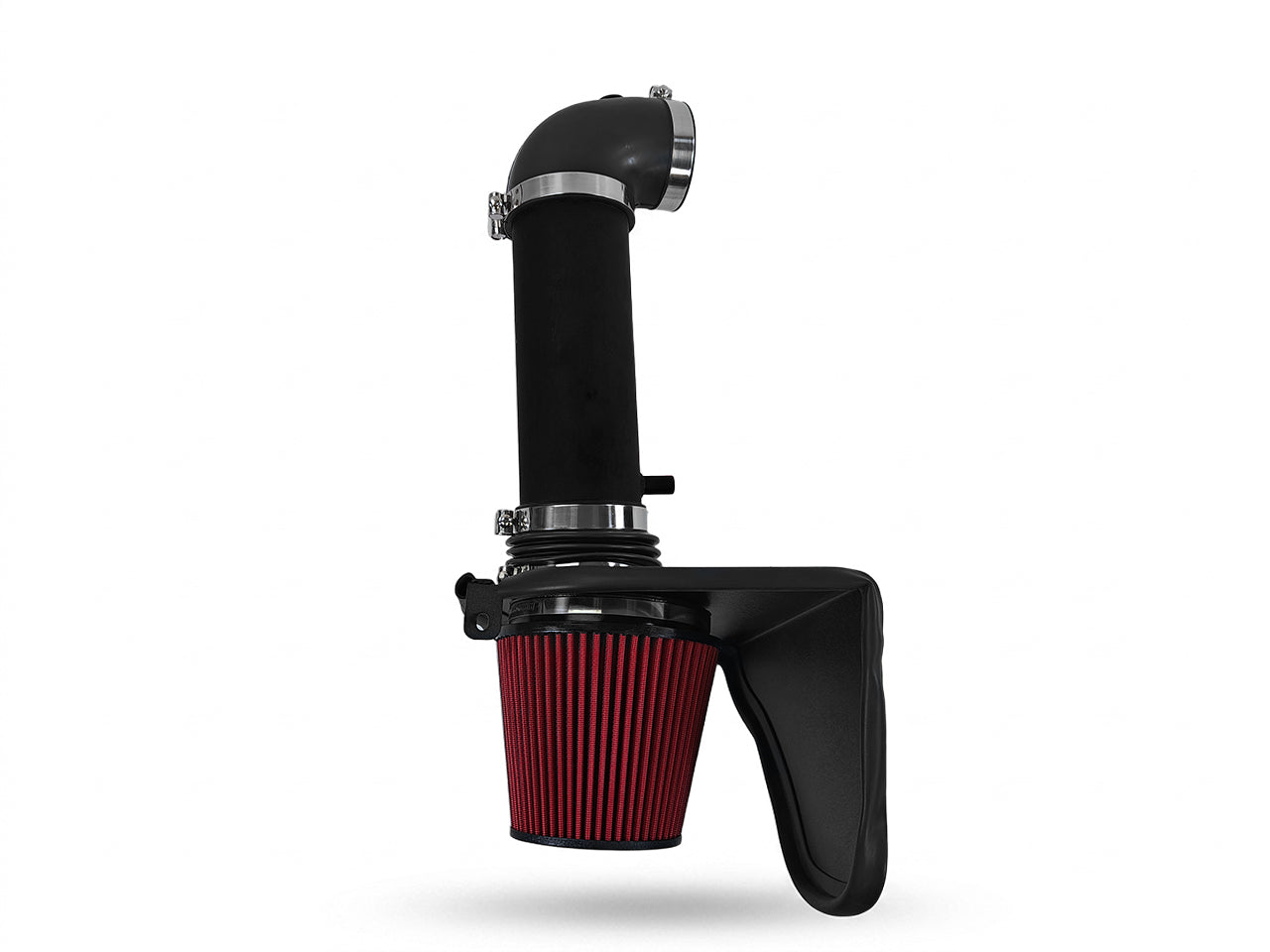 2008-2010 Dodge Challenger 5.7L 6.1L Hemi V8 Air Intake Kit Wrinkle Black