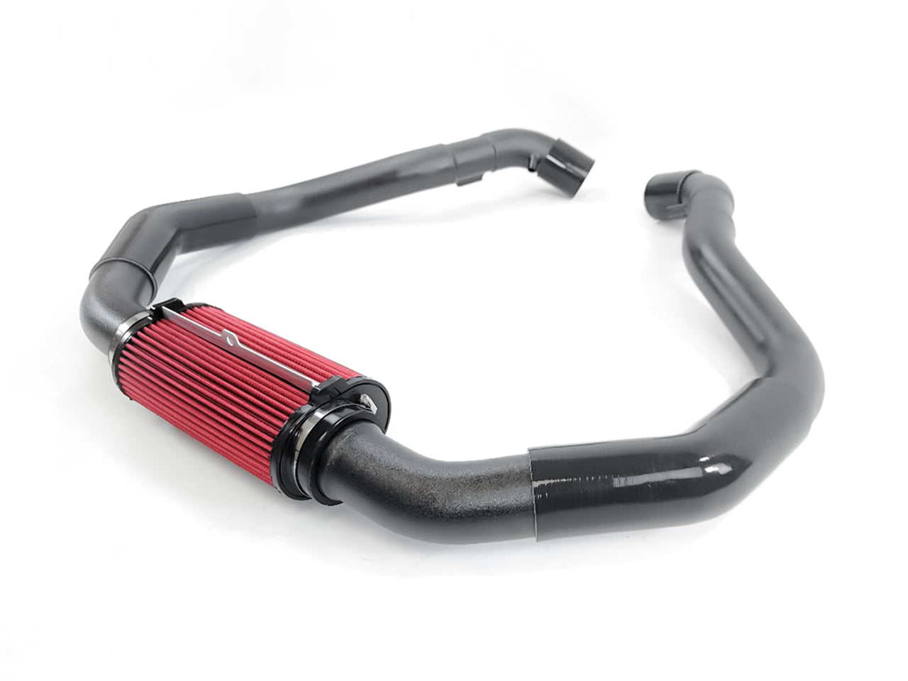 2015 Infiniti Q40 VQ37VHR Long Tube Cold Air Intake - Wrinkle Black