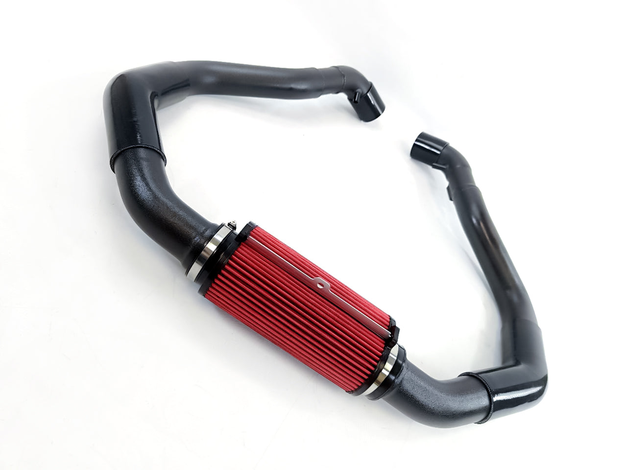 2008-2013 Infiniti G37 VQ37VHR Long Tube Cold Air Intake - Wrinkle Black