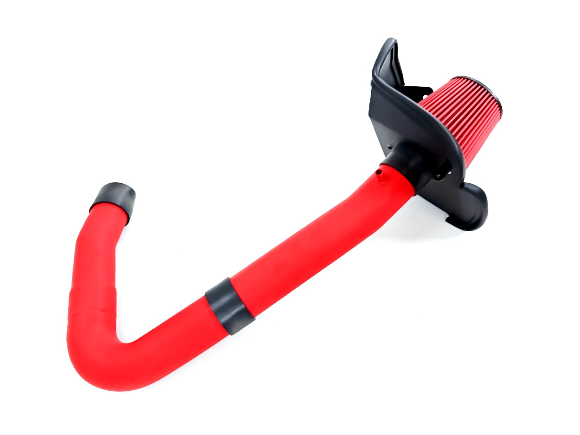 2011-2019 Chrysler 300 3.6L V6 Cold Air Intake Wrinkle Red