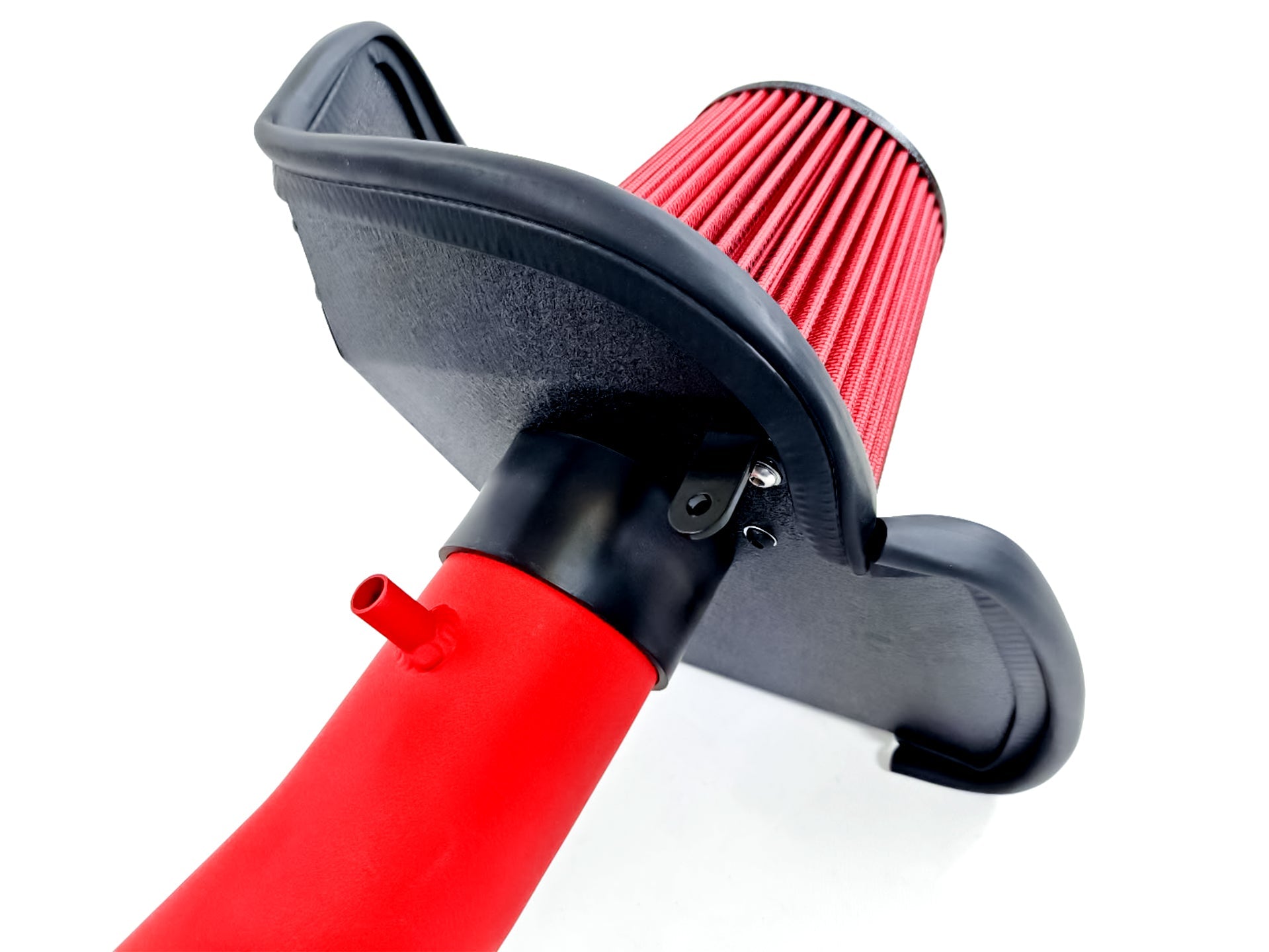2011-2019 Chrysler 300 3.6L V6 Cold Air Intake Wrinkle Red