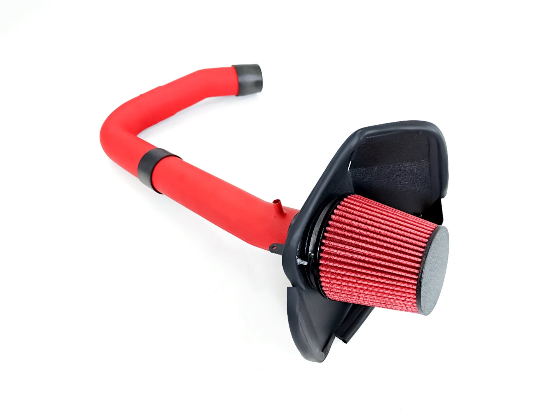 2011-2019 Chrysler 300 3.6L V6 Cold Air Intake Wrinkle Red