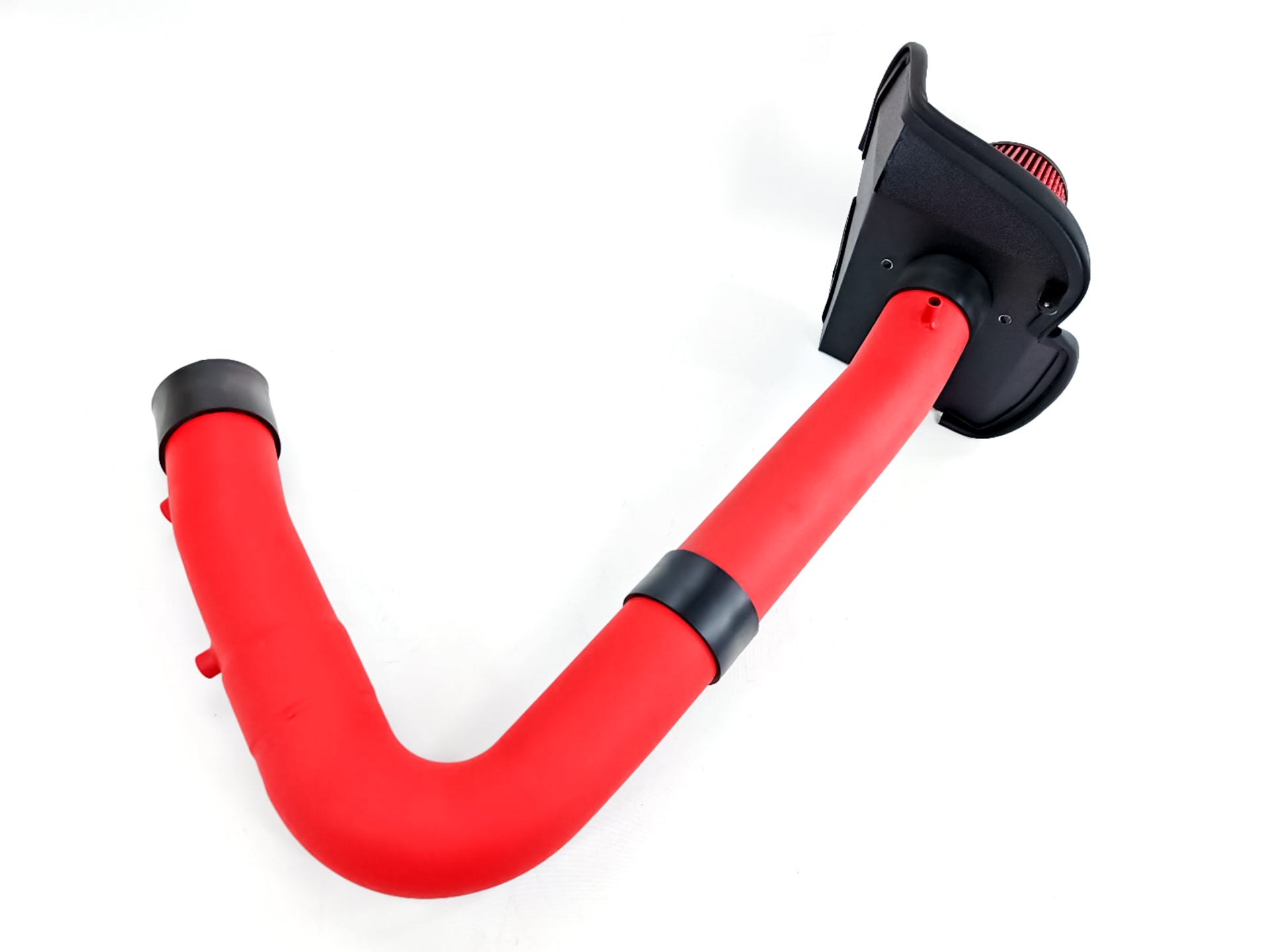 2011-2019 Chrysler 300 3.6L V6 Cold Air Intake Wrinkle Red