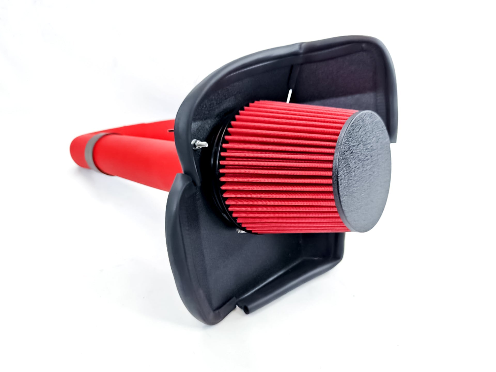 2011-2019 Chrysler 300 3.6L V6 Cold Air Intake Wrinkle Red