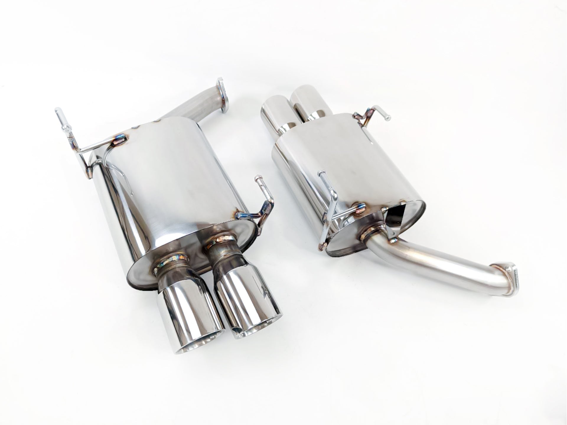 2015-2021 Subaru WRX STI VA Sedan Catback Exhaust Quad Tips