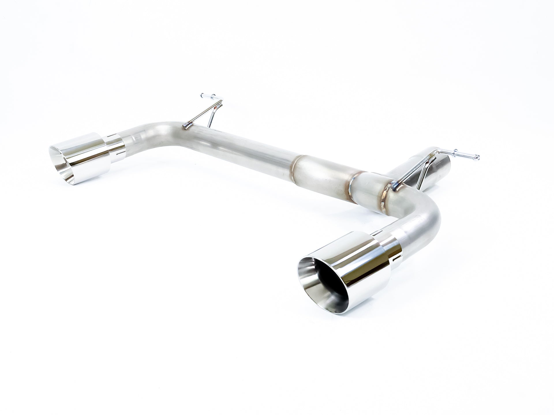 2014-2016 BMW 435i (F32) Mufflerless Axle Back Exhaust Polished Tips