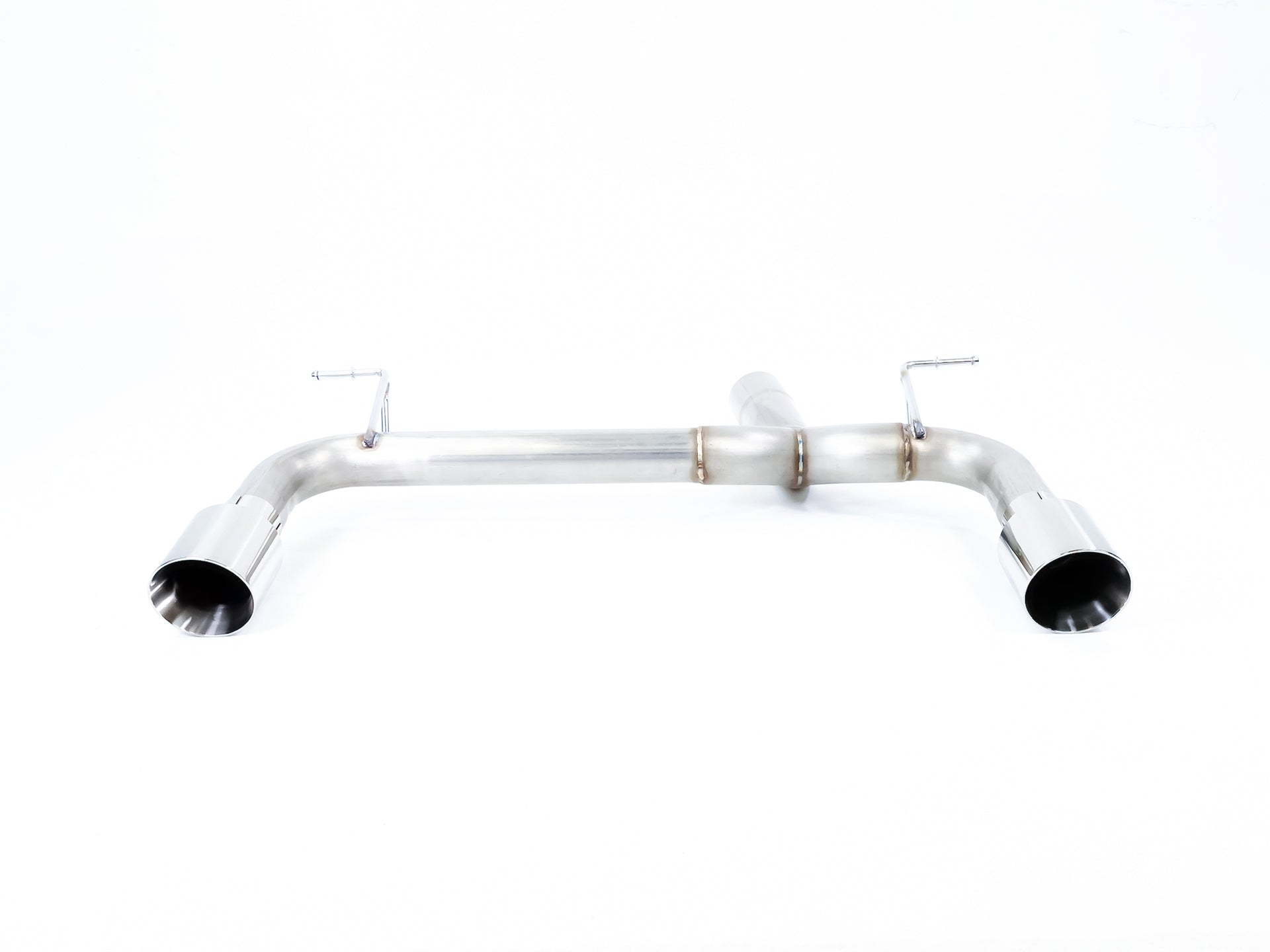 2014-2016 BMW 435i (F32) Mufflerless Axle Back Exhaust Polished Tips