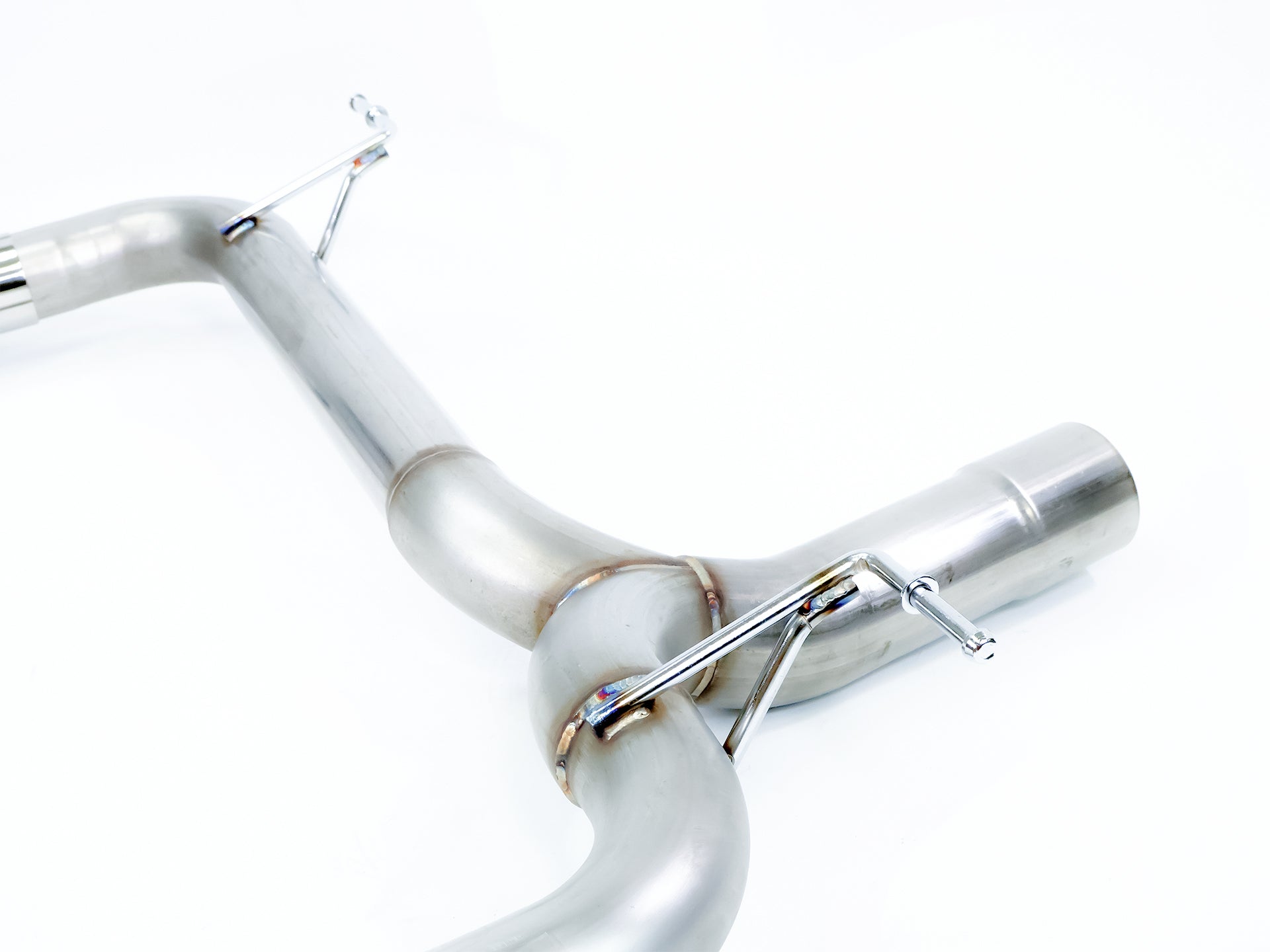 2014-2016 BMW 435i (F32) Mufflerless Axle Back Exhaust Polished Tips
