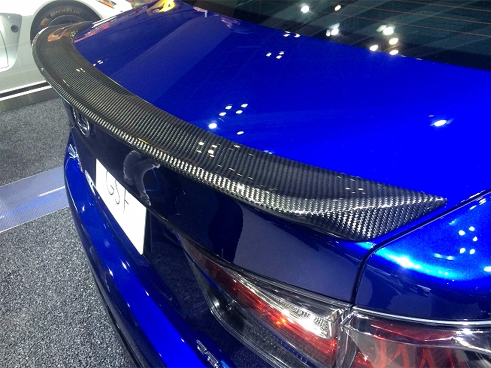 2013-2020 GS-F GS350 GS450H Carbon Fiber Rear Trunk Spoiler Lip