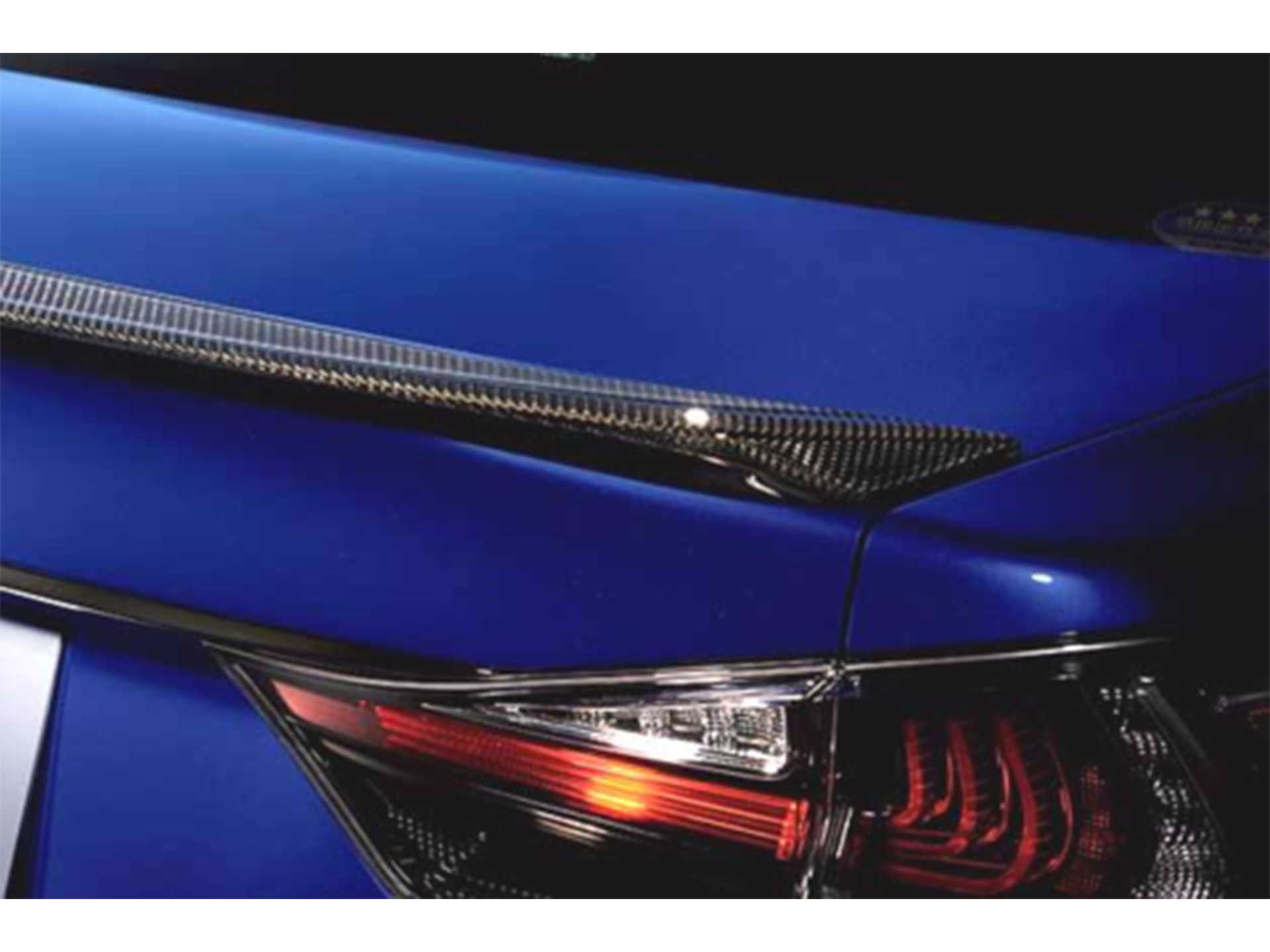 2013-2020 GS-F GS350 GS450H Carbon Fiber Rear Trunk Spoiler Lip