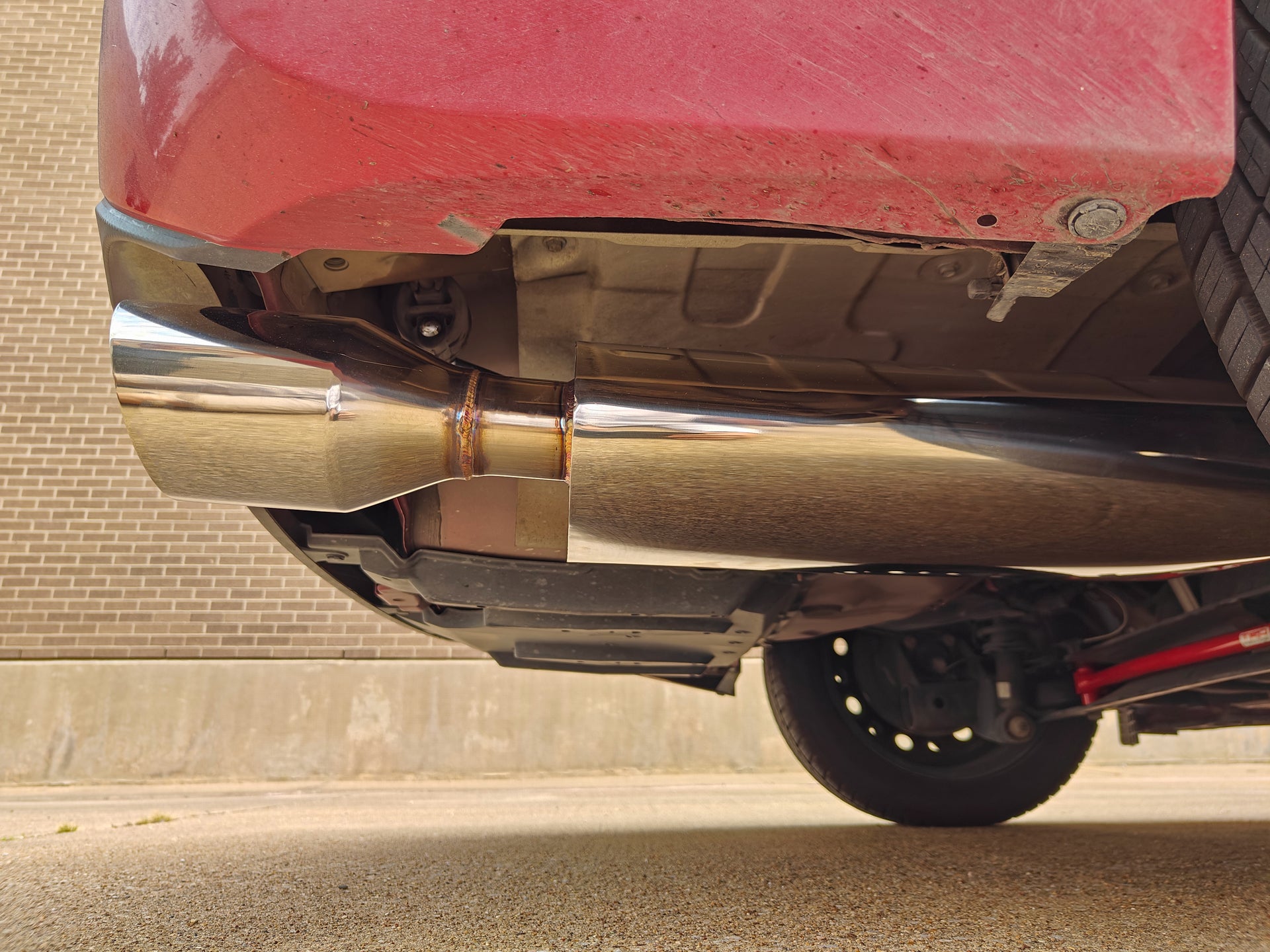 2014-2019 Toyota Corolla 11th Gen Polished Single Exit Exhaust