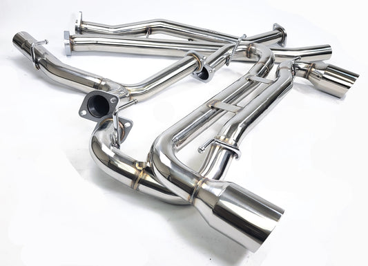 2013-2021 Subaru BRZ, Scion FRS FR-S, FT86 GT86, Full Dual Exhaust System Straight Pipe