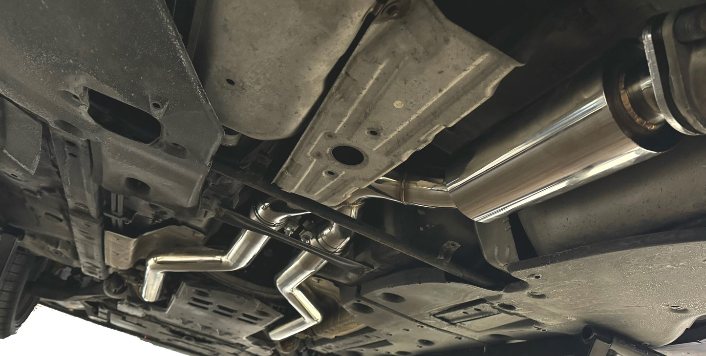 Lexus ISF 2008-2014 Resonated Mid-Pipe Exhaust System IS-F