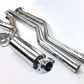 Lexus ISF 2008-2014 Resonated Mid-Pipe Exhaust System IS-F