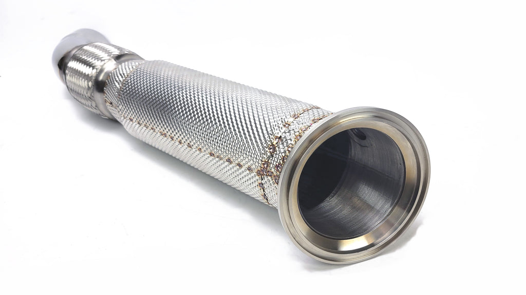 2020-2023 Toyota GR Supra MKV A90 Catless Downpipe with Heatshield