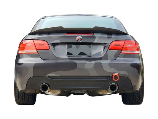 07-10 BMW 335iX AWD E90 E92 N54 Twin Turbo Catback Exhaust Sedan Coupe Thick Wall Tip