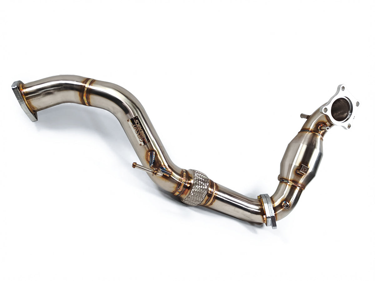 2022+ Honda Civic 1.5L Turbo Catted Downpipe & Front Pipe