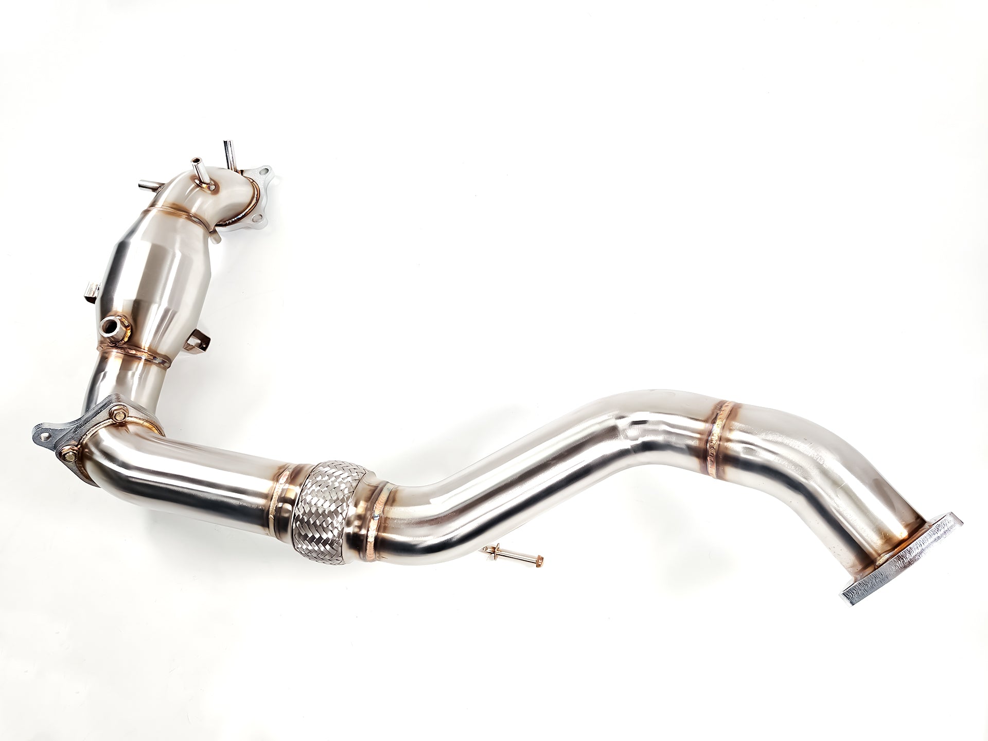 2022+ Honda Civic 1.5L Turbo Catted Downpipe & Front Pipe