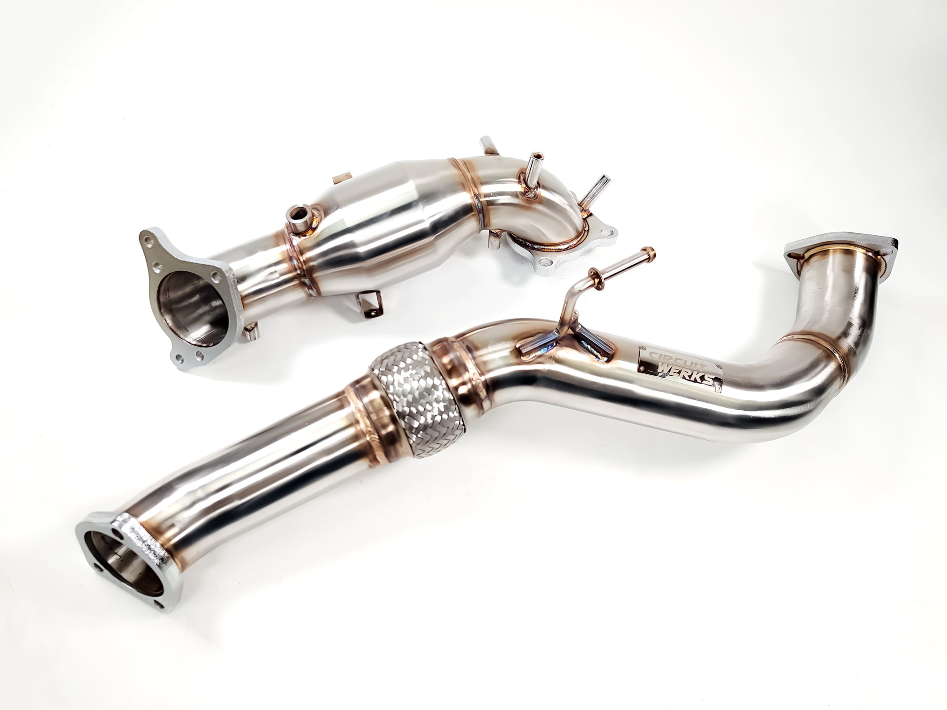 2022+ Honda Civic 1.5L Turbo Catted Downpipe & Front Pipe