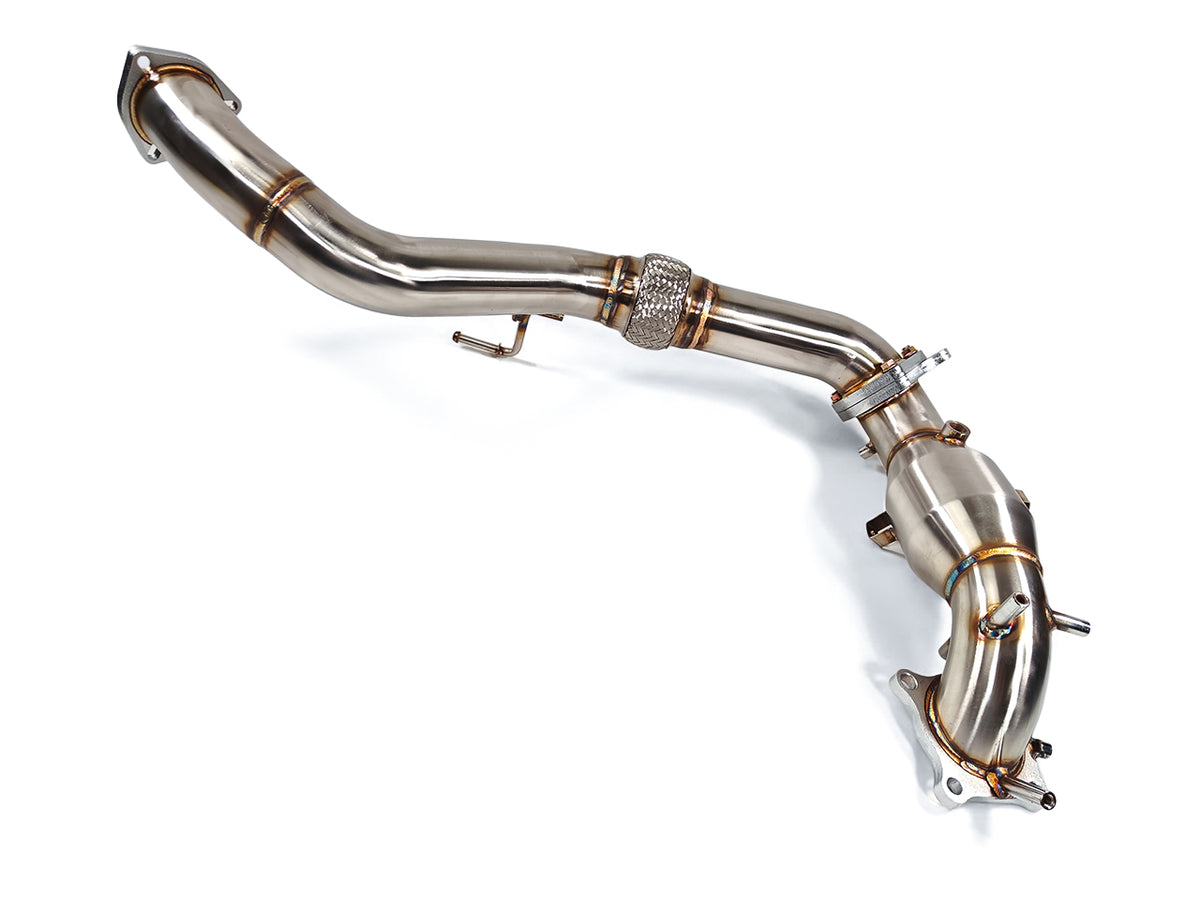 2022+ Honda Civic 1.5L Turbo Catted Downpipe & Front Pipe