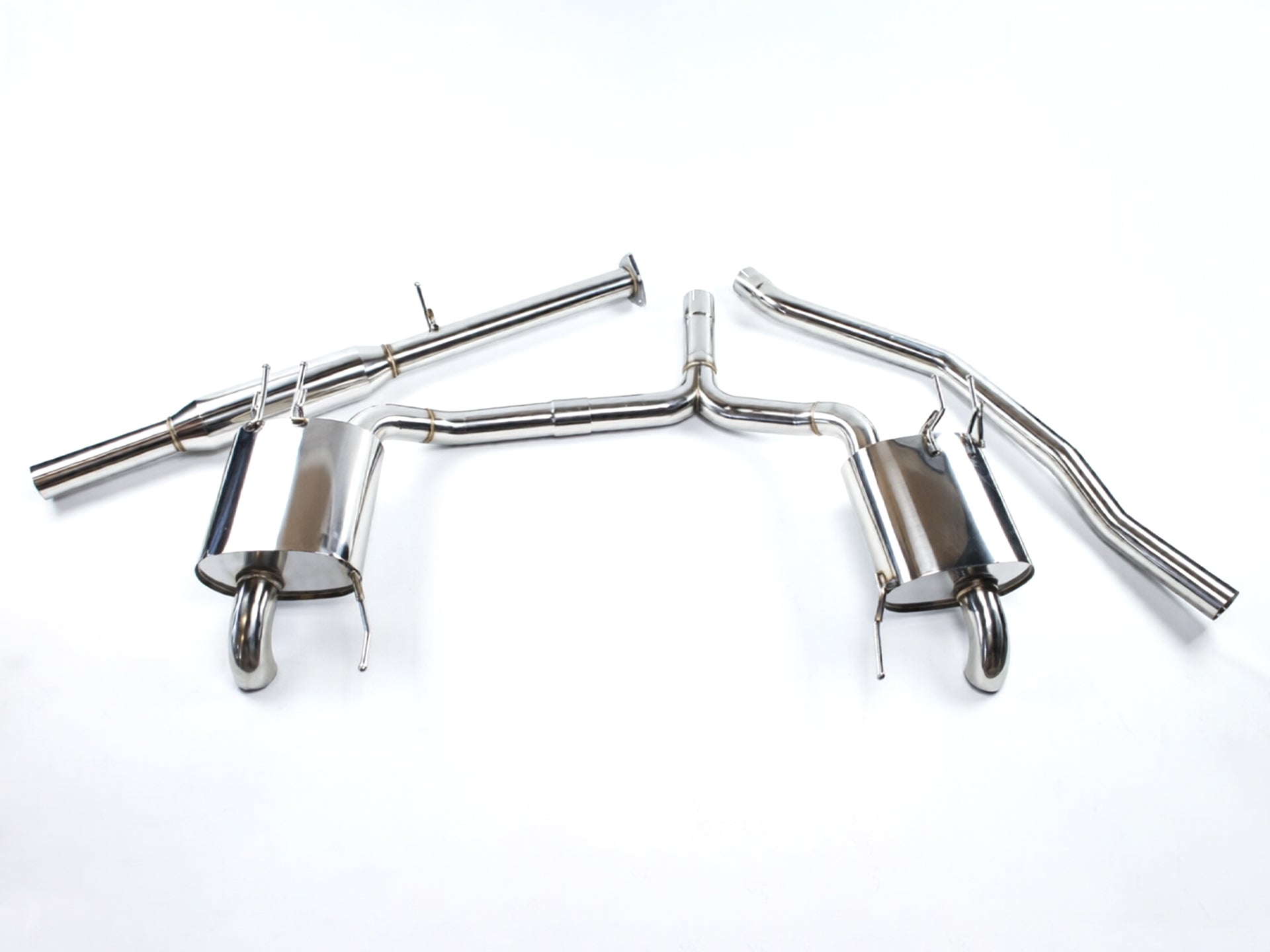 2015-2017 Acura TLX V6 FWD Circuit Werks Resonated Catback Exhaust System