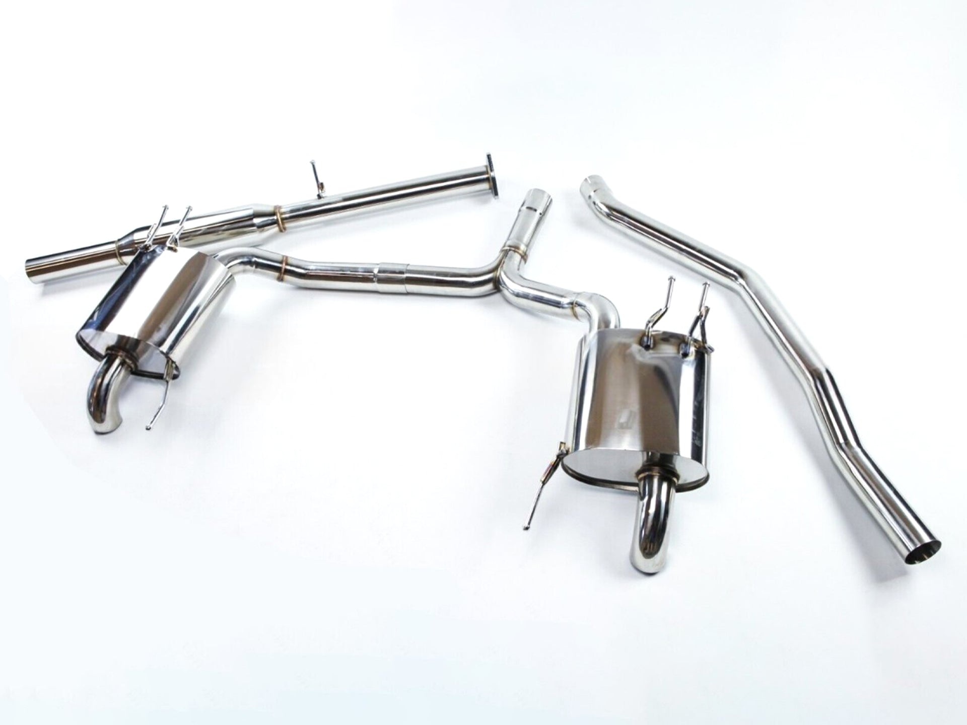 2015-2017 Acura TLX V6 FWD Circuit Werks Resonated Catback Exhaust System