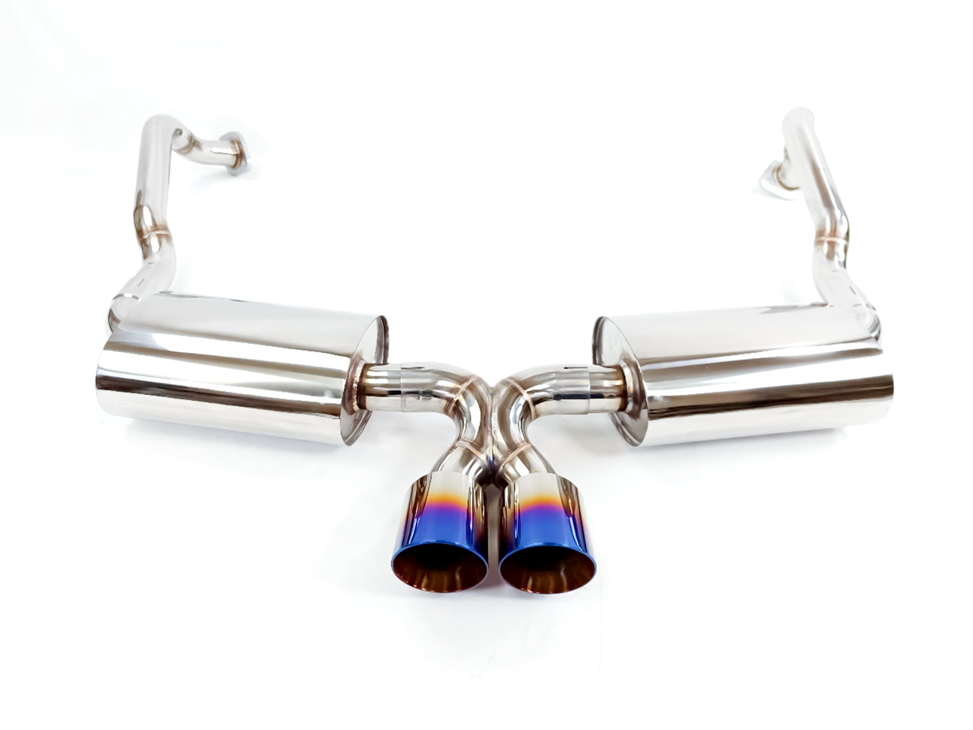 13-16 Porsche Cayman Boxster 981 Base S Burnt Tip Catback Exhaust System