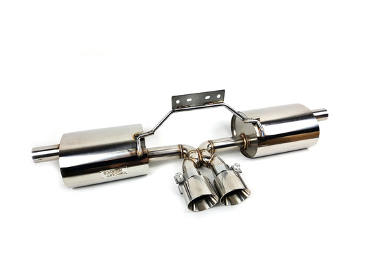 97-04 Porsche Boxster 986 V2 Polished Catback Exhaust System