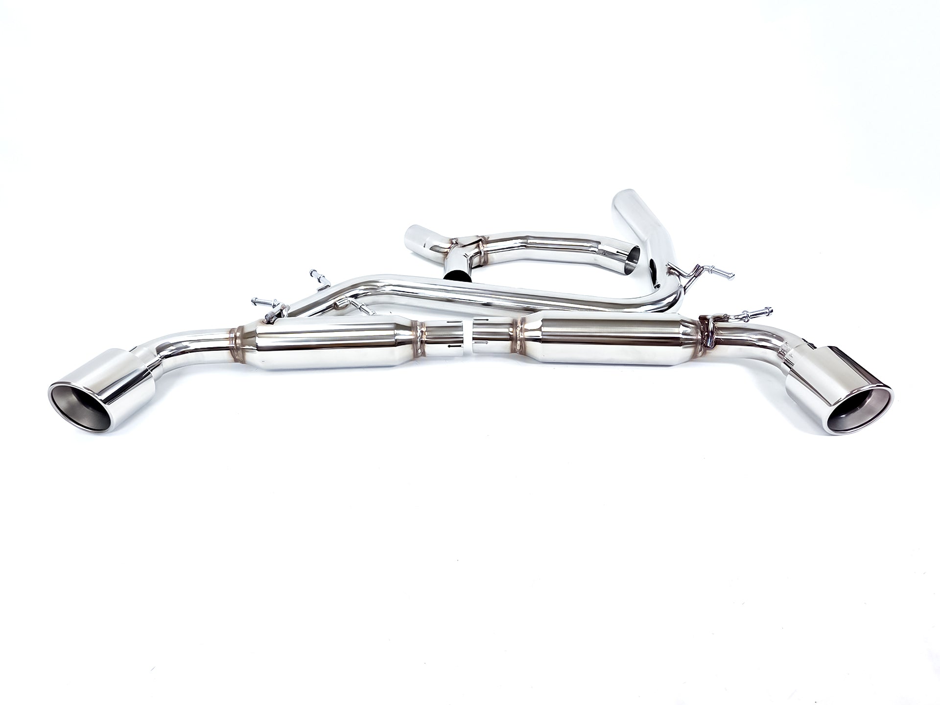 10-14 Volkswagen Golf GTi MK6 MKVI 2.0T VW Polished Catback Exhaust