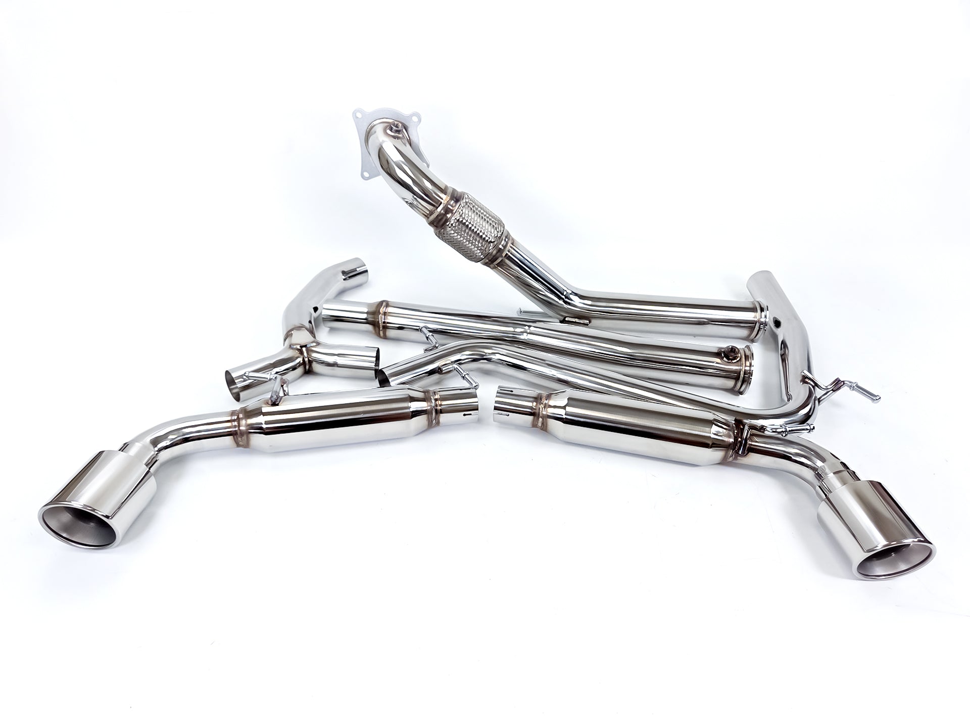 10-14 Volkswagen Golf GTi MK6 MKVI 2.0T CCTA Turboback Exhaust