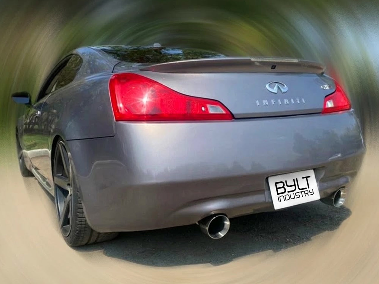 2008-2013 Infiniti G37 Coupe Resonated Axle Back for OEM Muffler Delete