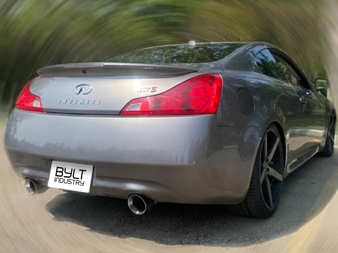 2008-2013 Infiniti G37 Coupe Resonated Axle Back for OEM Muffler Delete