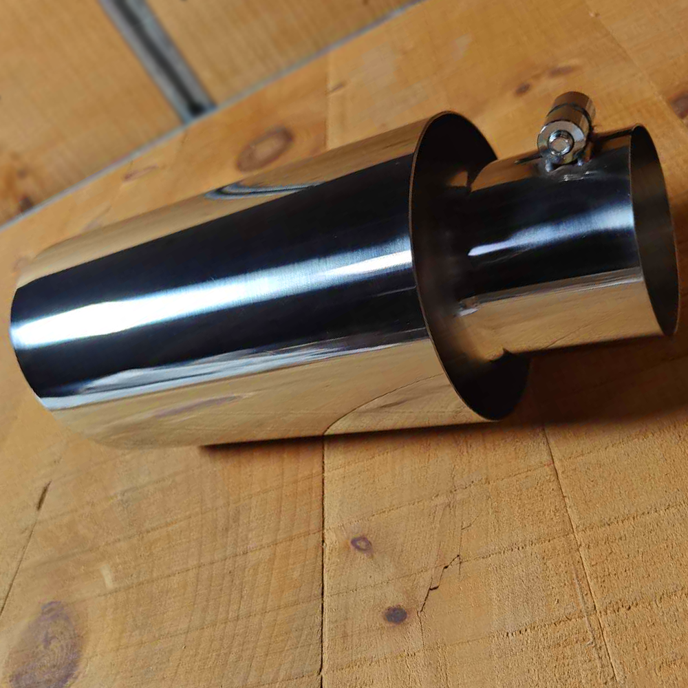 BYLT INDUSTRY| 4.0 Inch Weld On Universal Racing Exhaust Tip Style - HZET004