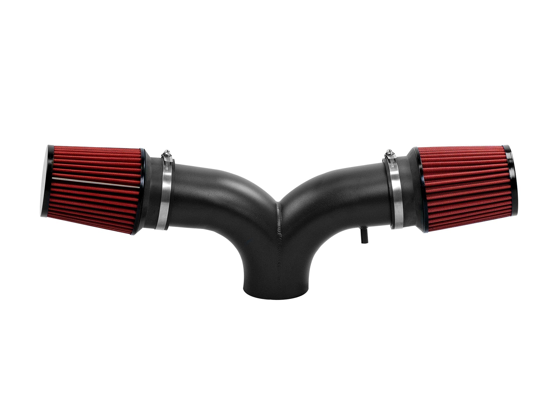 2001-2004 Chevrolet Corvette with 5.7L V8 Dual Cold Air Intake Grey