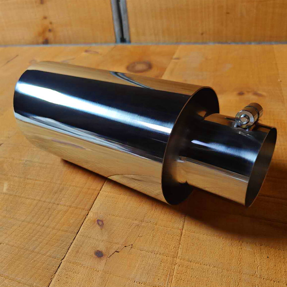 BYLT INDUSTRY | 5.00 Inch Slip On Universal Racing Exhaust Tip Style - HZET007