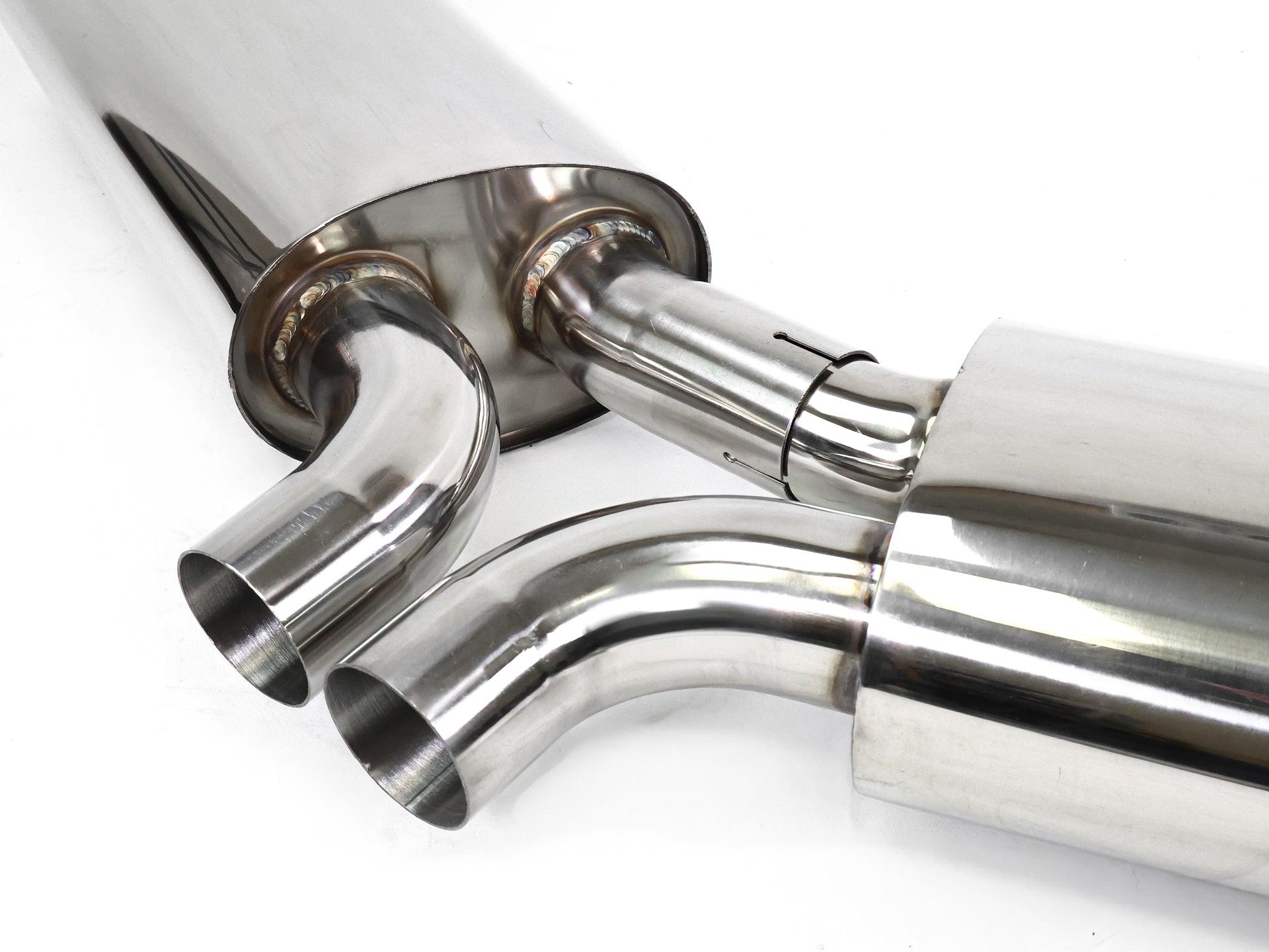 Replacement Mufflers For Circuit Werks 9871.1 V2 Systems Only (BOTH SIDES)