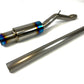 07-15 Mitsubishi Lancer Evolution EVOX EVO X 3" Burnt Titanium Single Side Exhaust
