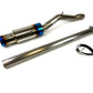 07-15 Mitsubishi Lancer Evolution EVOX EVO X 3" Burnt Titanium Single Side Exhaust