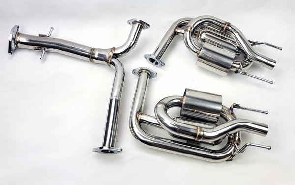 OEM Genuine Lexus IS F 2008-2014 Dual Exhaust Tips – Left & Right – Mesh Resonator – 52106-53012
