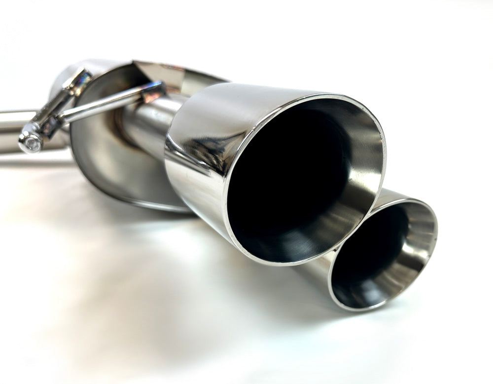 Circuit Werks Axle-Back Exhaust System For Lexus ISF 2008-2014 – Polished Stainless Steel