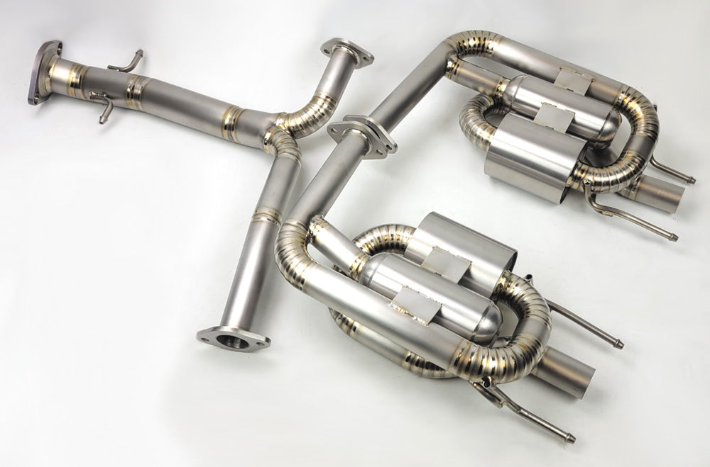 Lexus ISF 2008-2014 Titanium Mufflered Axle Back Exhaust System IS-F