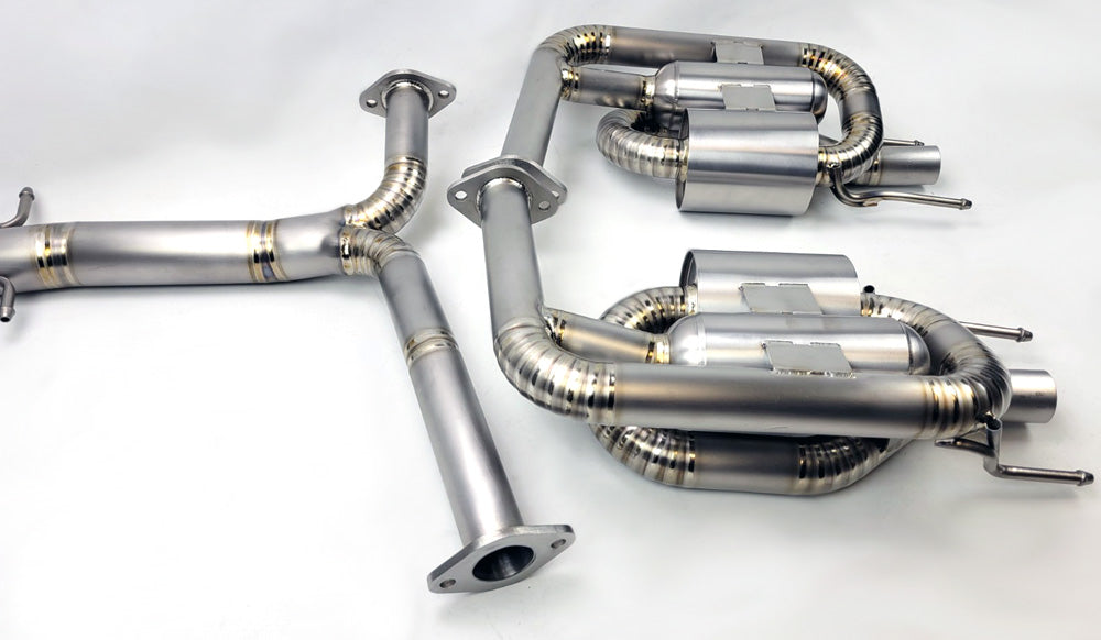 Lexus ISF 2008-2014 Titanium Mufflered Axle Back Exhaust System IS-F