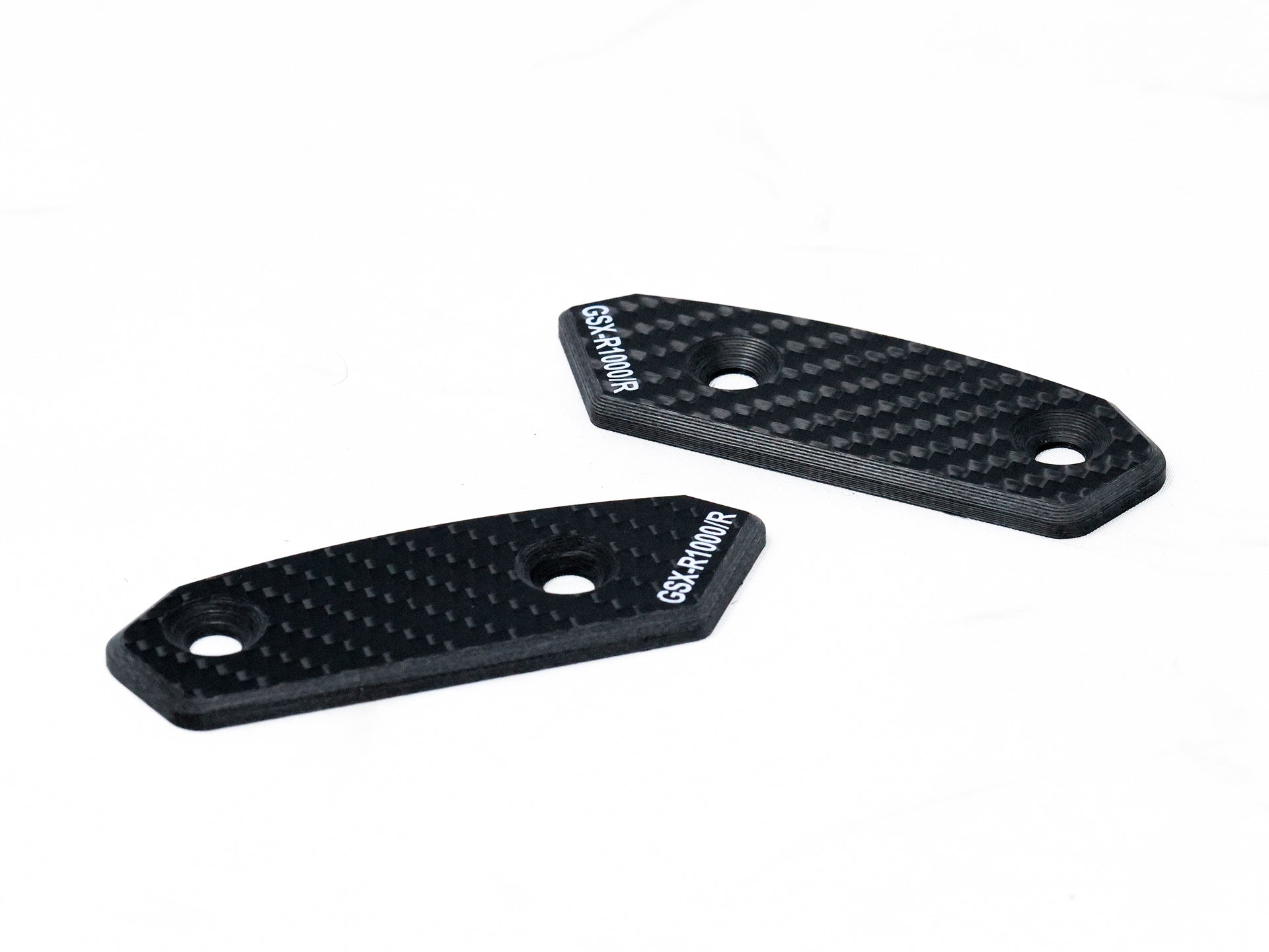 2017-2025 Suzuki GSX-R 1000 Carbon Fiber Mirror Block Off Plates
