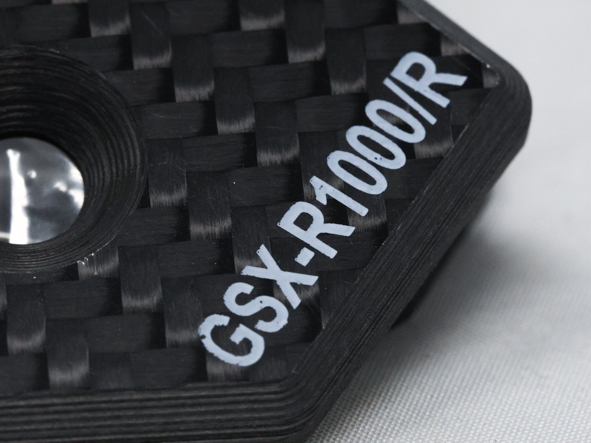 2017-2025 Suzuki GSX-R 1000 Carbon Fiber Mirror Block Off Plates