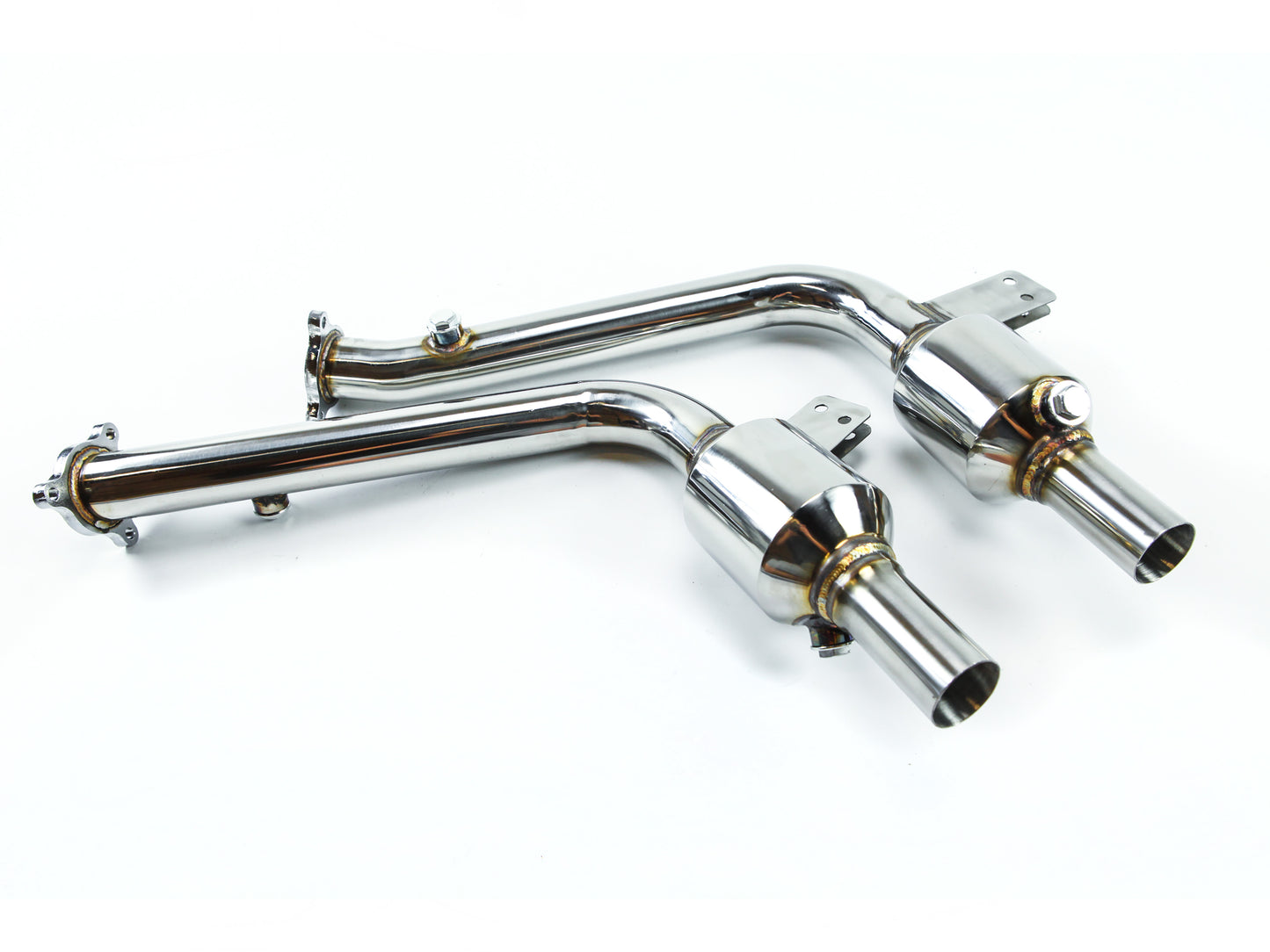 00-04 Porsche Boxster 986 2.7/3.2 Circuit Werks Resonated Test Pipes Frontpipes Midpipes