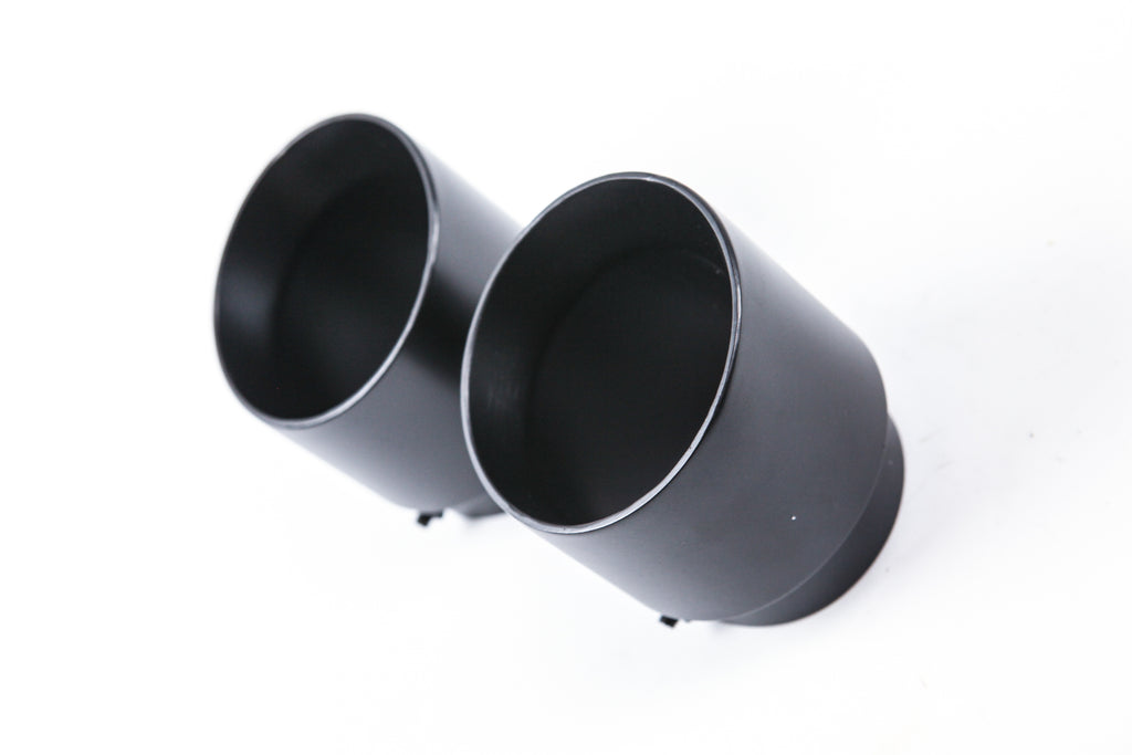 2015+ BMW F80 M3/F82 M4 Black Slip On Angle Cut Exhaust Tip